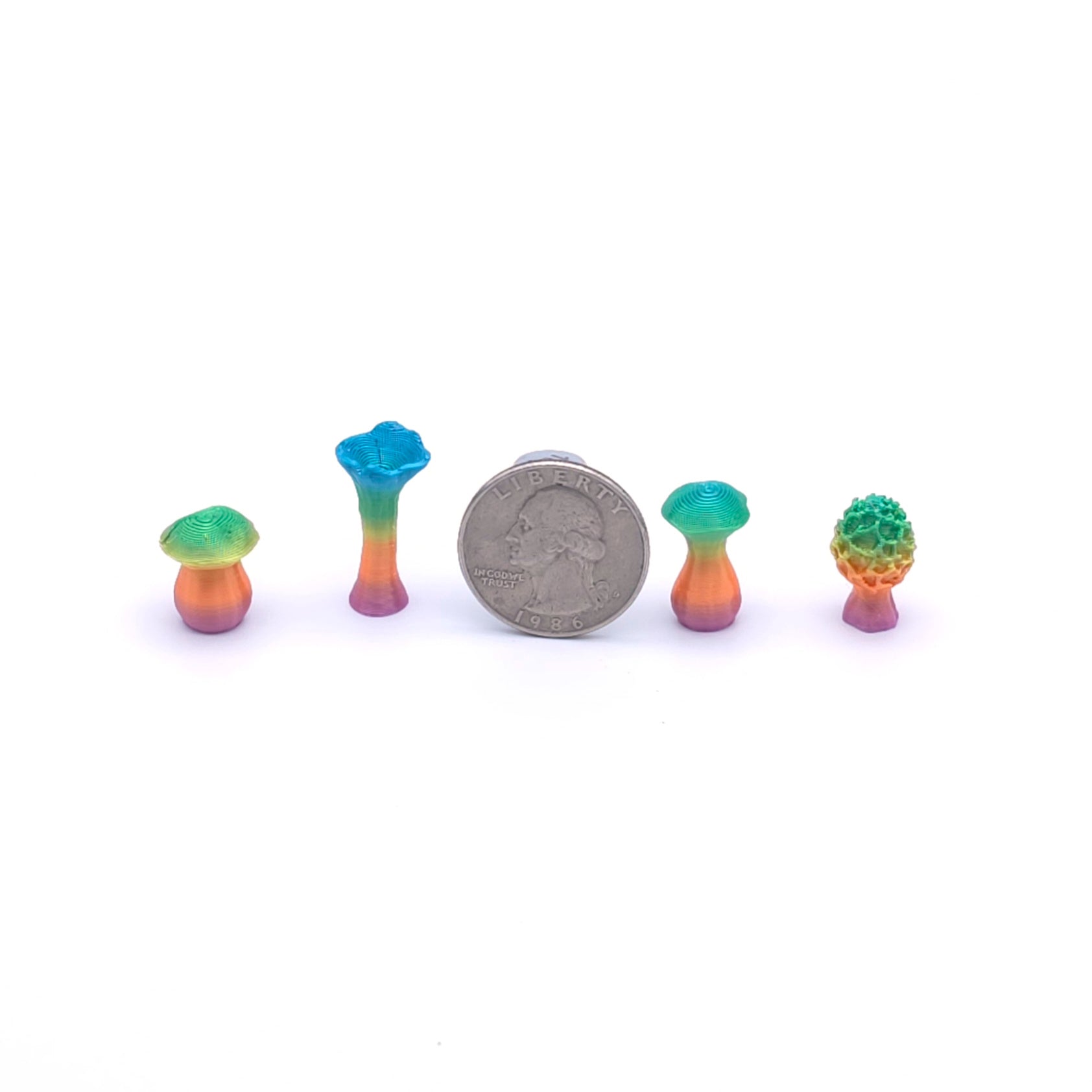 Mushrooms - Tiny Mirco Figurines