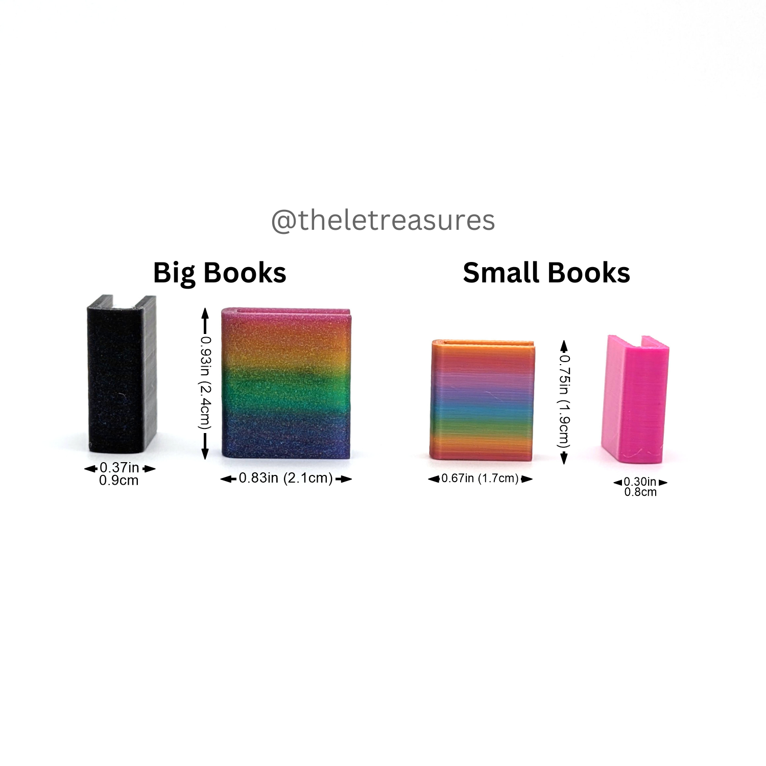 Books β in 2 Perfect Sizes!!