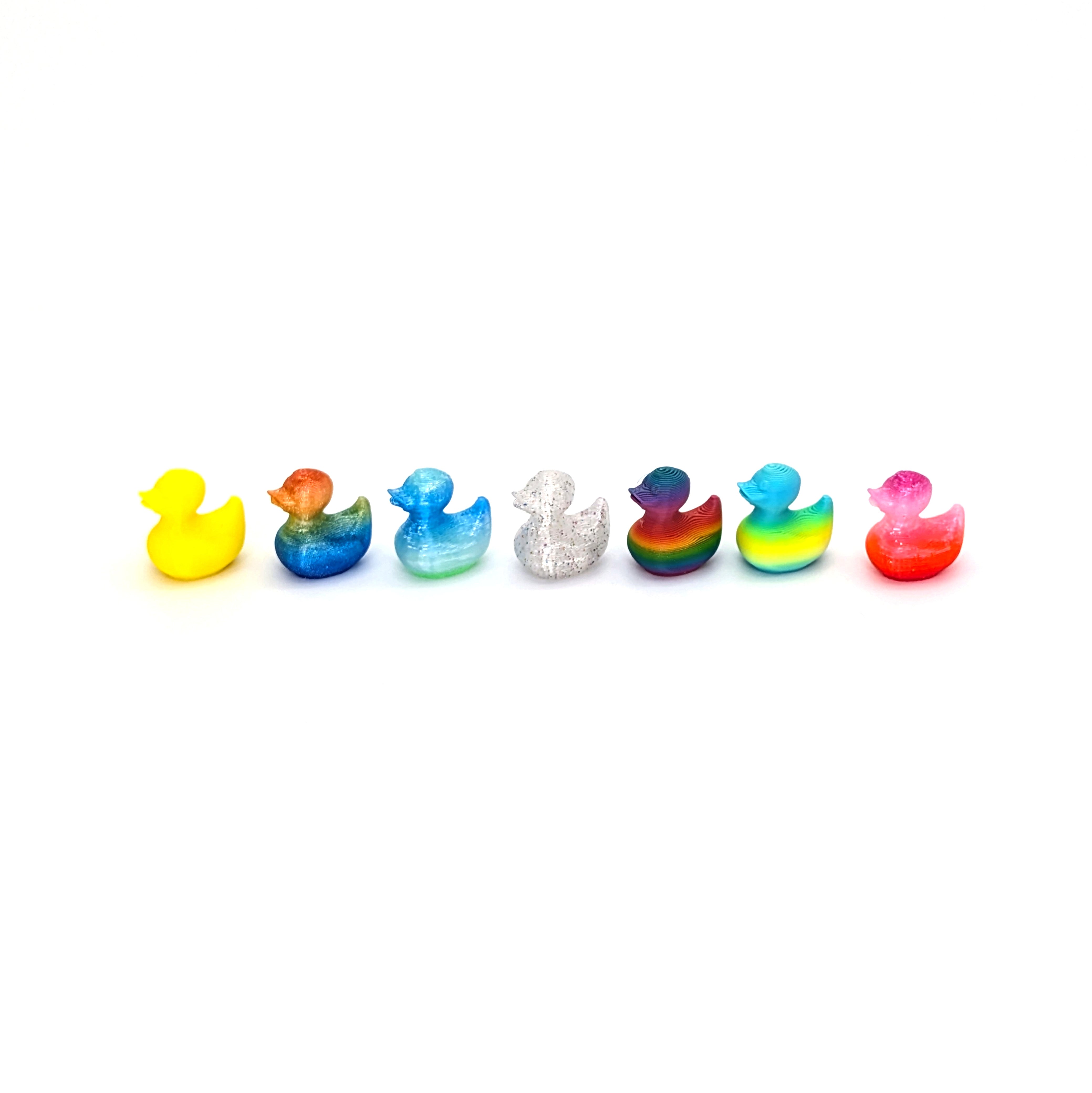 Ducks โ Tiny Micro Figurines (3 Sizes)