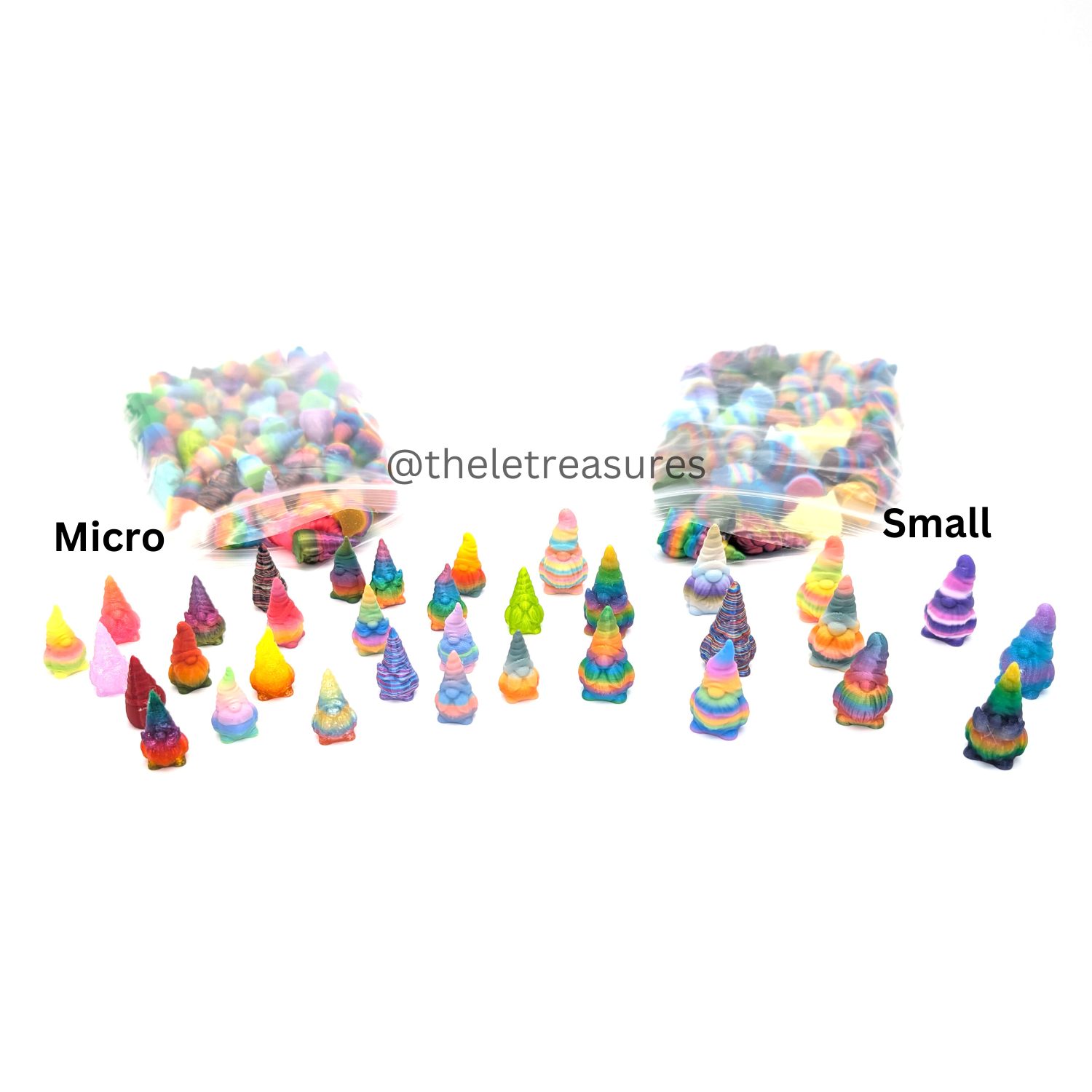 Gnomes β Tiny Micro Figurines (2 Sizes)
