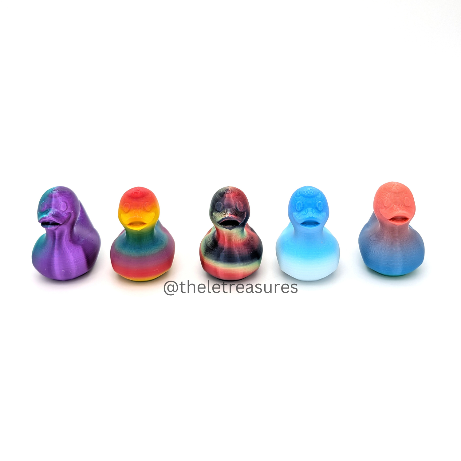 Ducks โ Tiny Micro Figurines (3 Sizes)