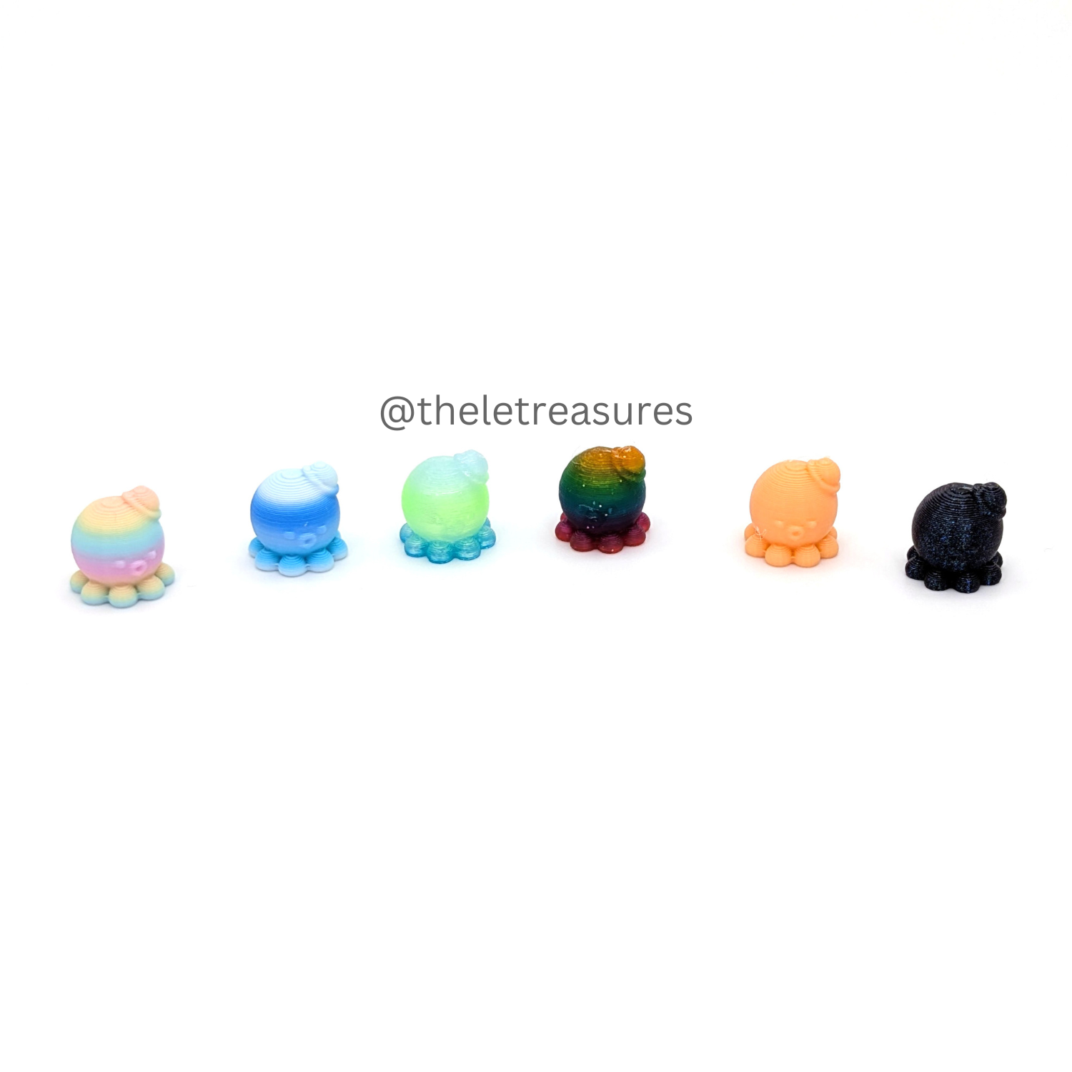 Octopus - Tiny Micro Figurines (2 Styles)