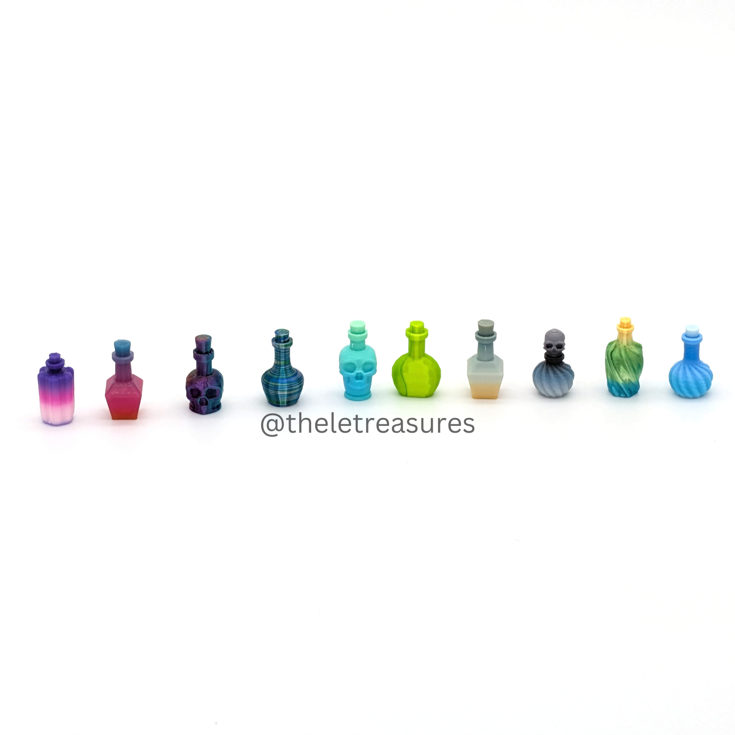 Potion Bottles - 10 Different Designs
