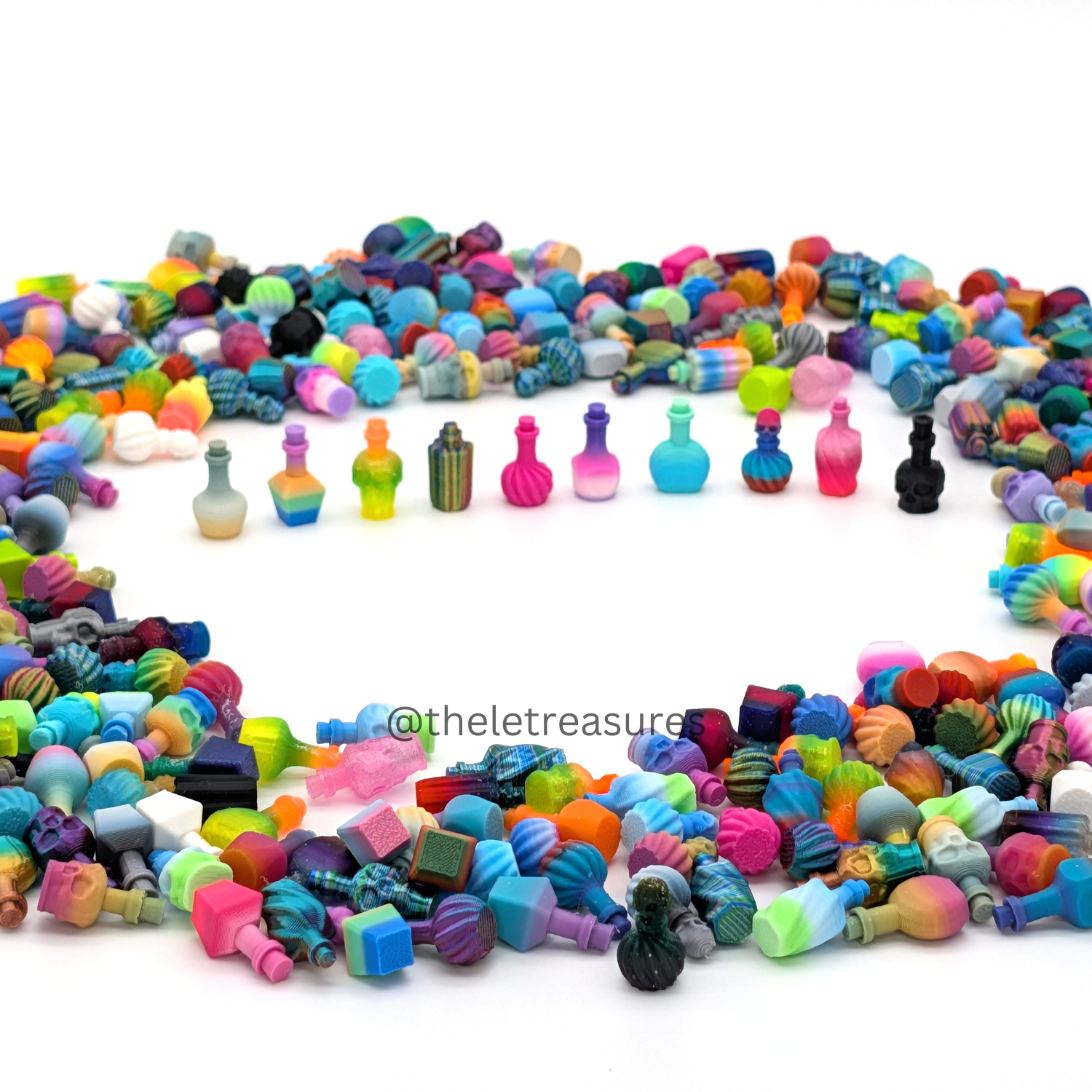 Potion Bottles - 10 Different Designs * New Size*