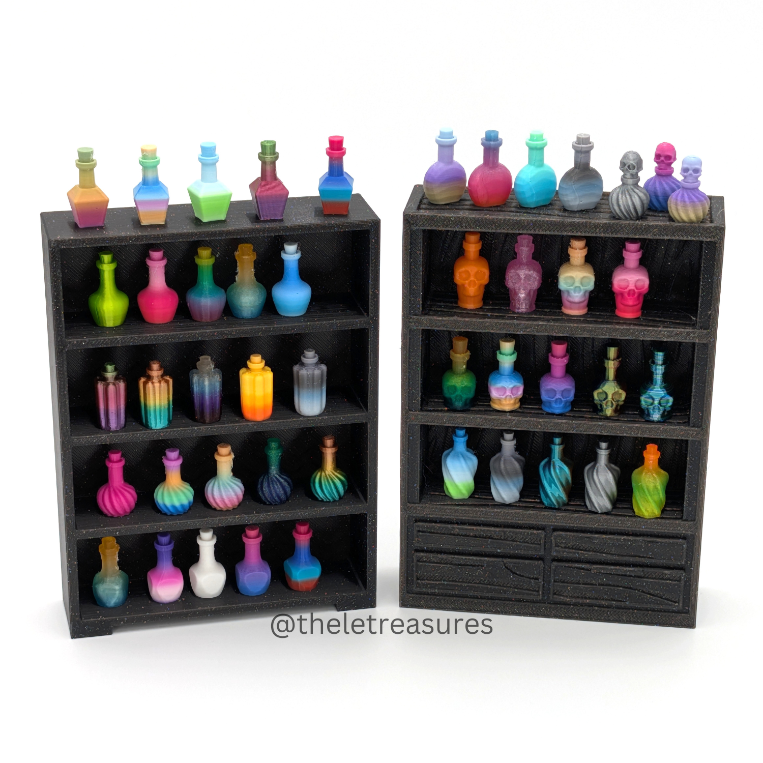 Potion Bottles - 10 Different Designs * New Size*
