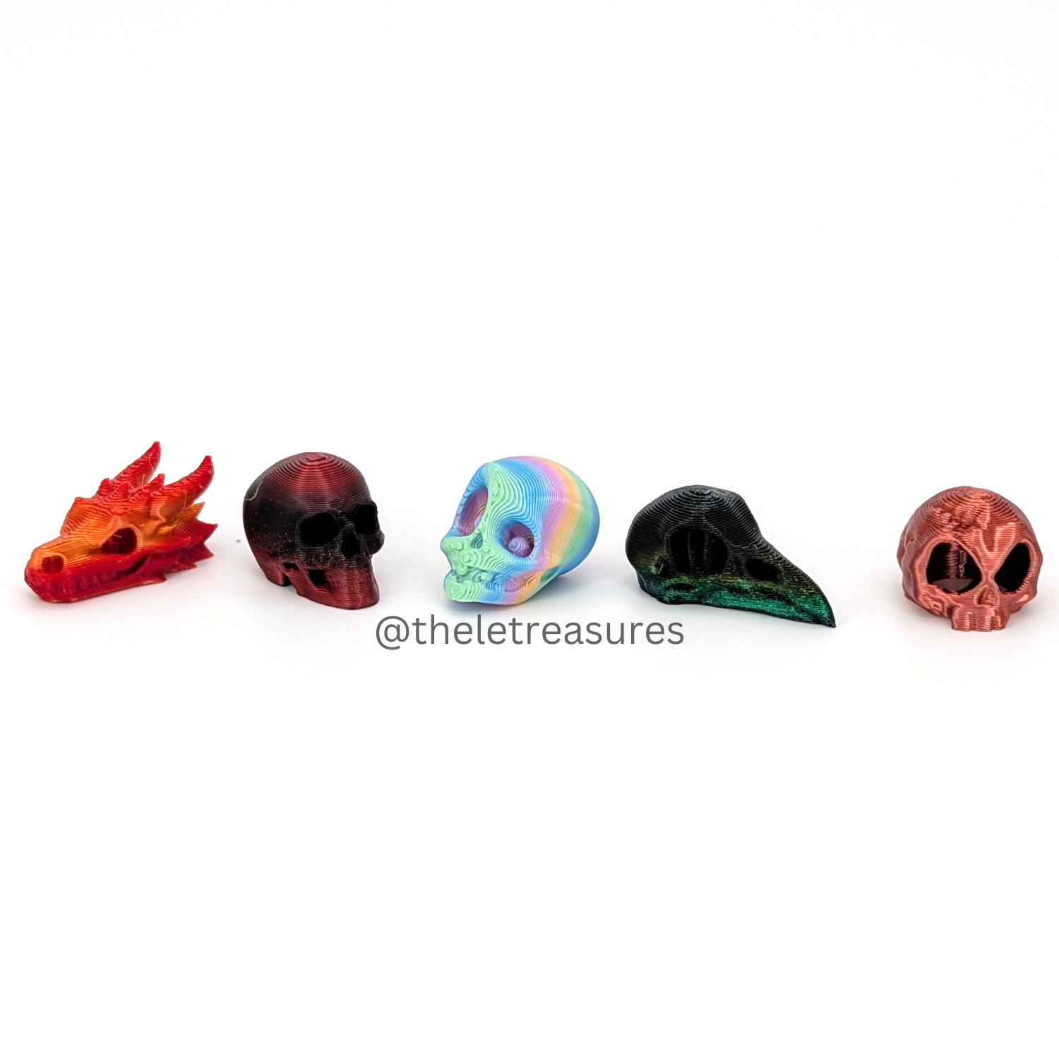 Skulls - 5 Styles