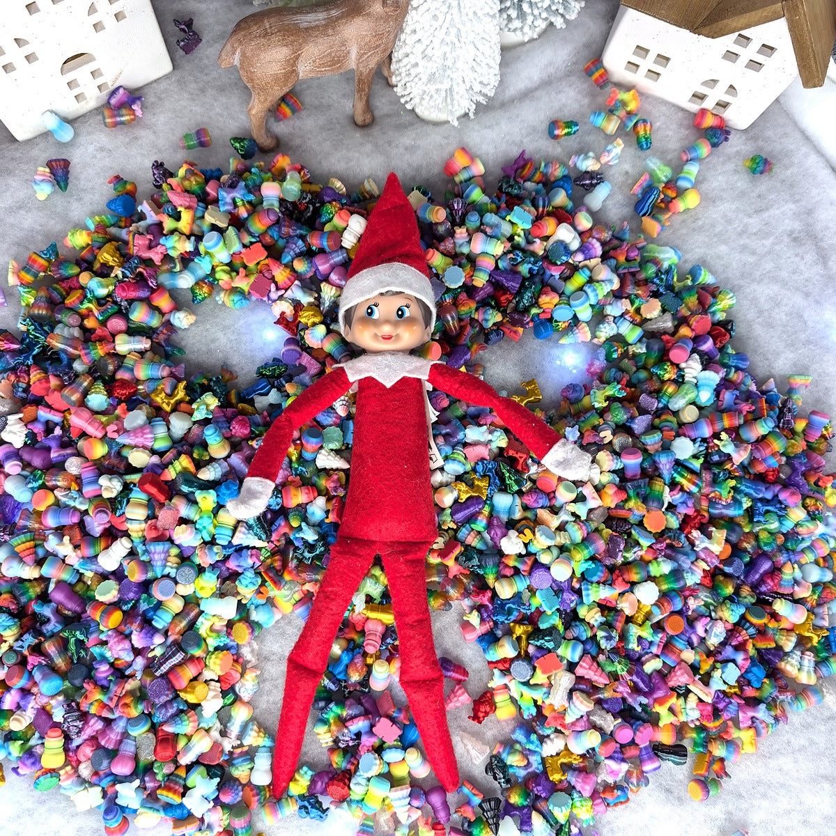20 Elf on the Shelf Ideas Using Micro Minis