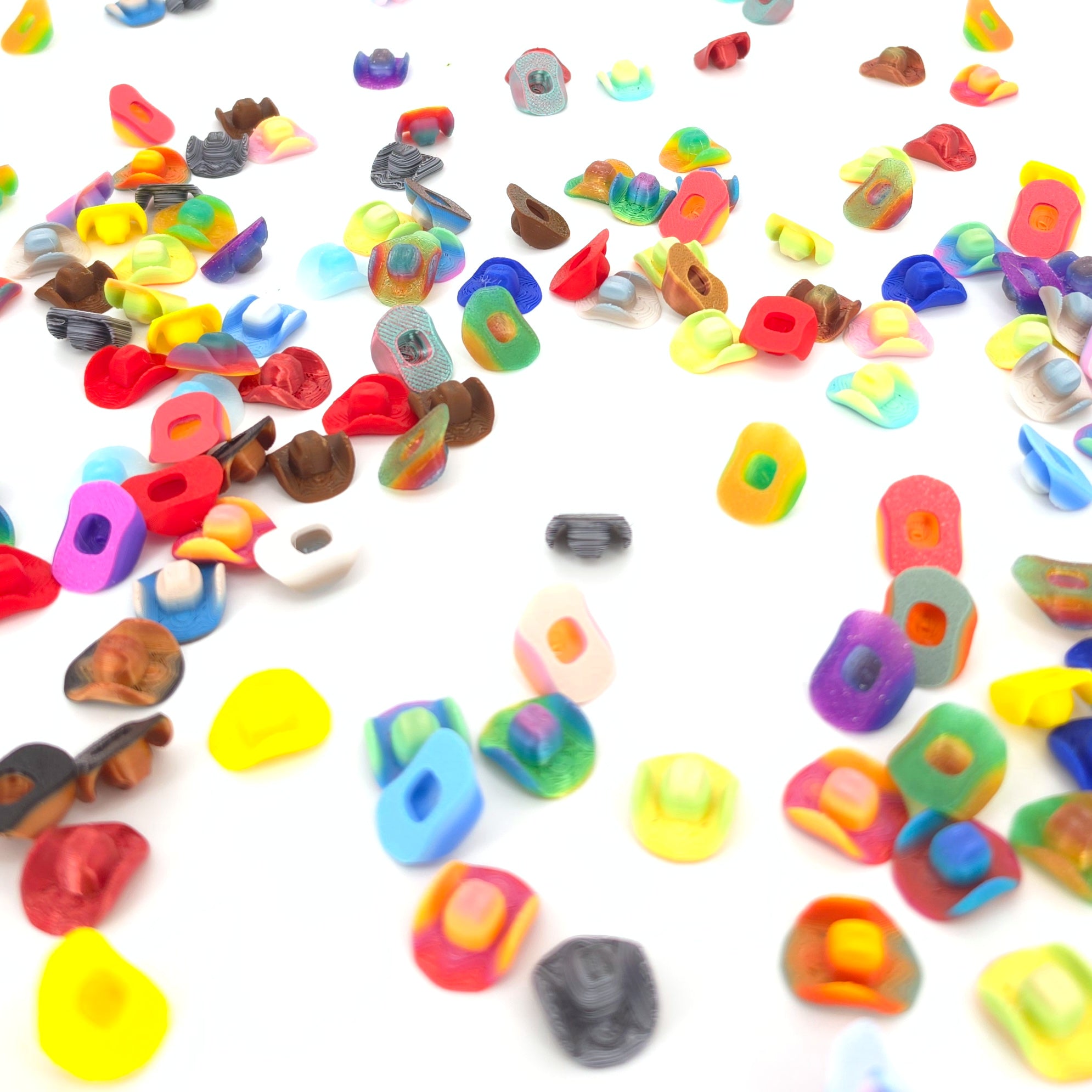 Cowboy Hats - Tiny Micro Figurines