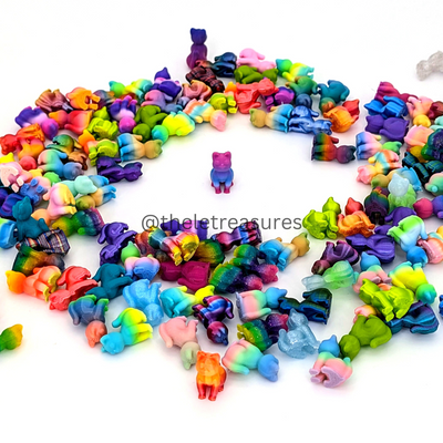 Cats – Tiny Micro Figurines (2 Sizes)