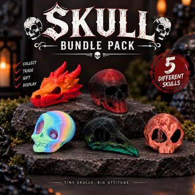 Skulls - 5 Styles