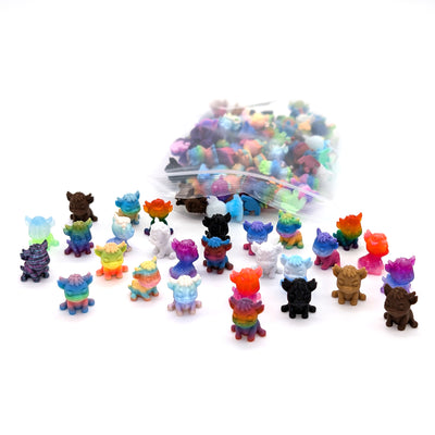 Highland Cows – Tiny Micro Figurines