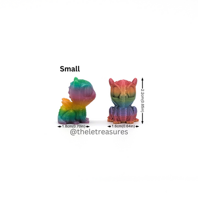 Dragons – Tiny Micro Figurines (2 Sizes)