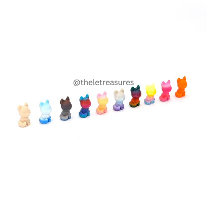Foxes – Tiny Micro Figurines