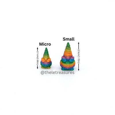 Gnomes – Tiny Micro Figurines (2 Sizes)