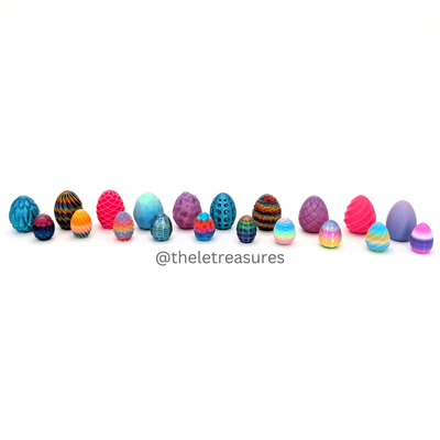 Eggs – 10 Unique Designs  *They Don't Open*