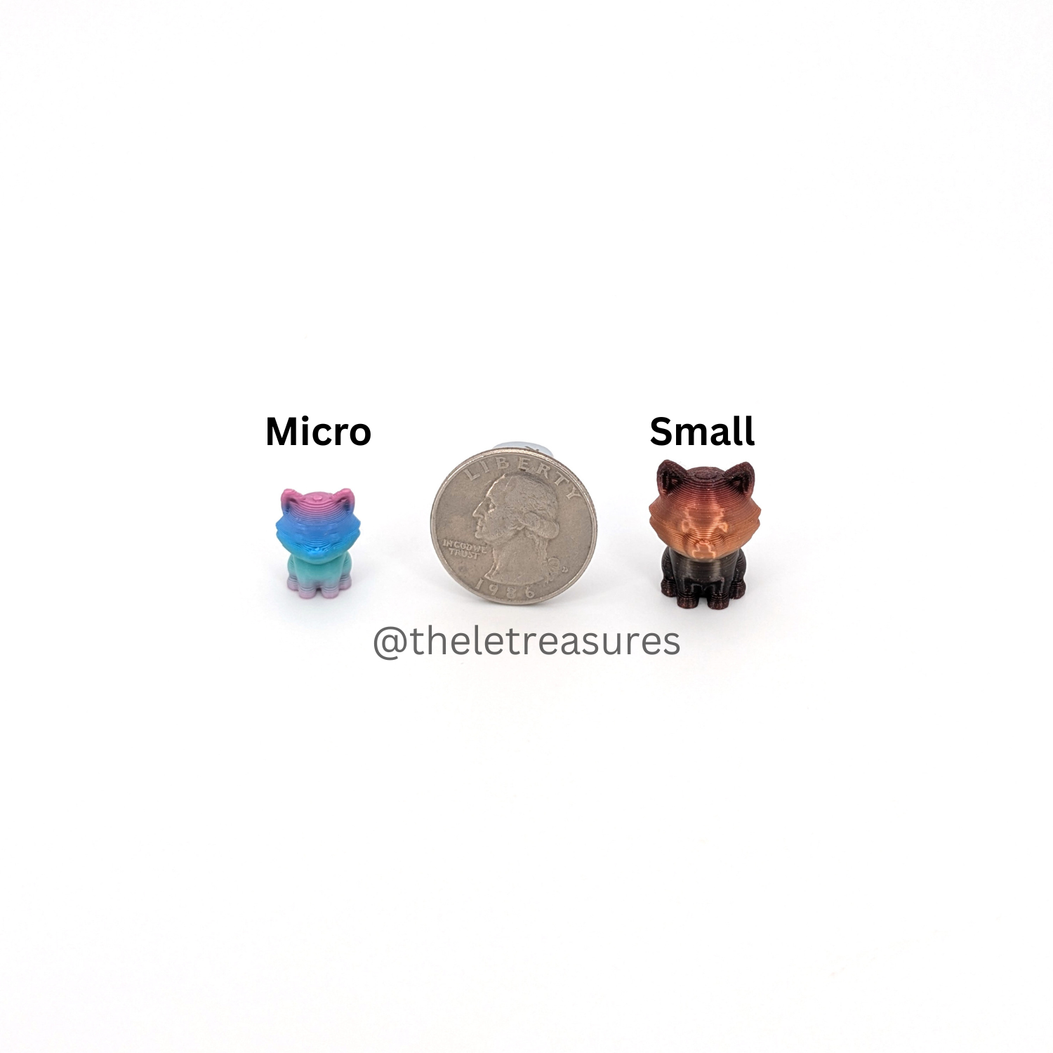 Wolves - Tiny Micro Figurines