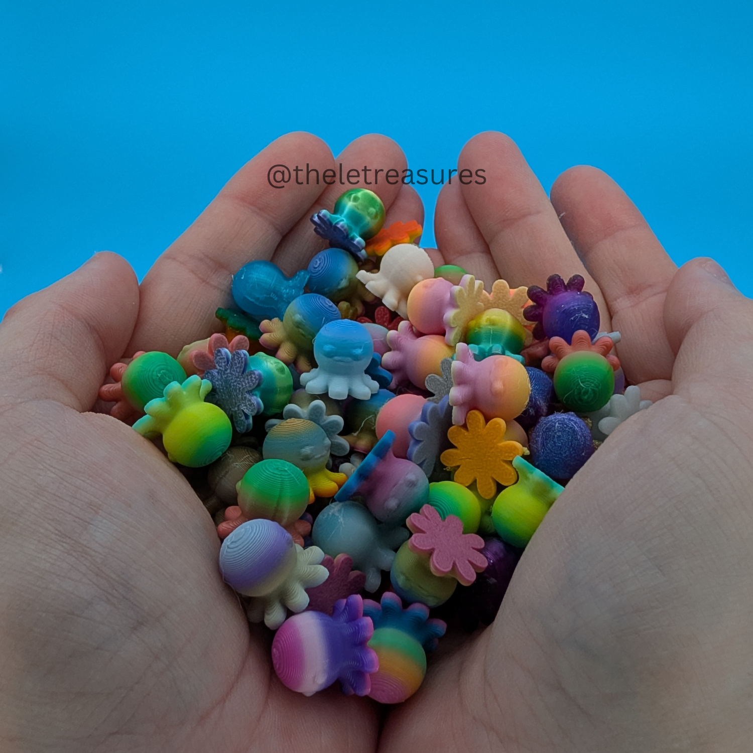 Octopus - Tiny Micro Figurines (2 Styles)