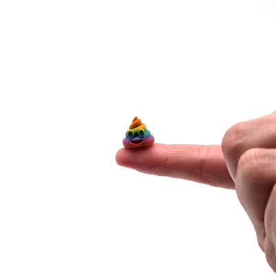 Poop Emojis - Tiny Micro Figurines