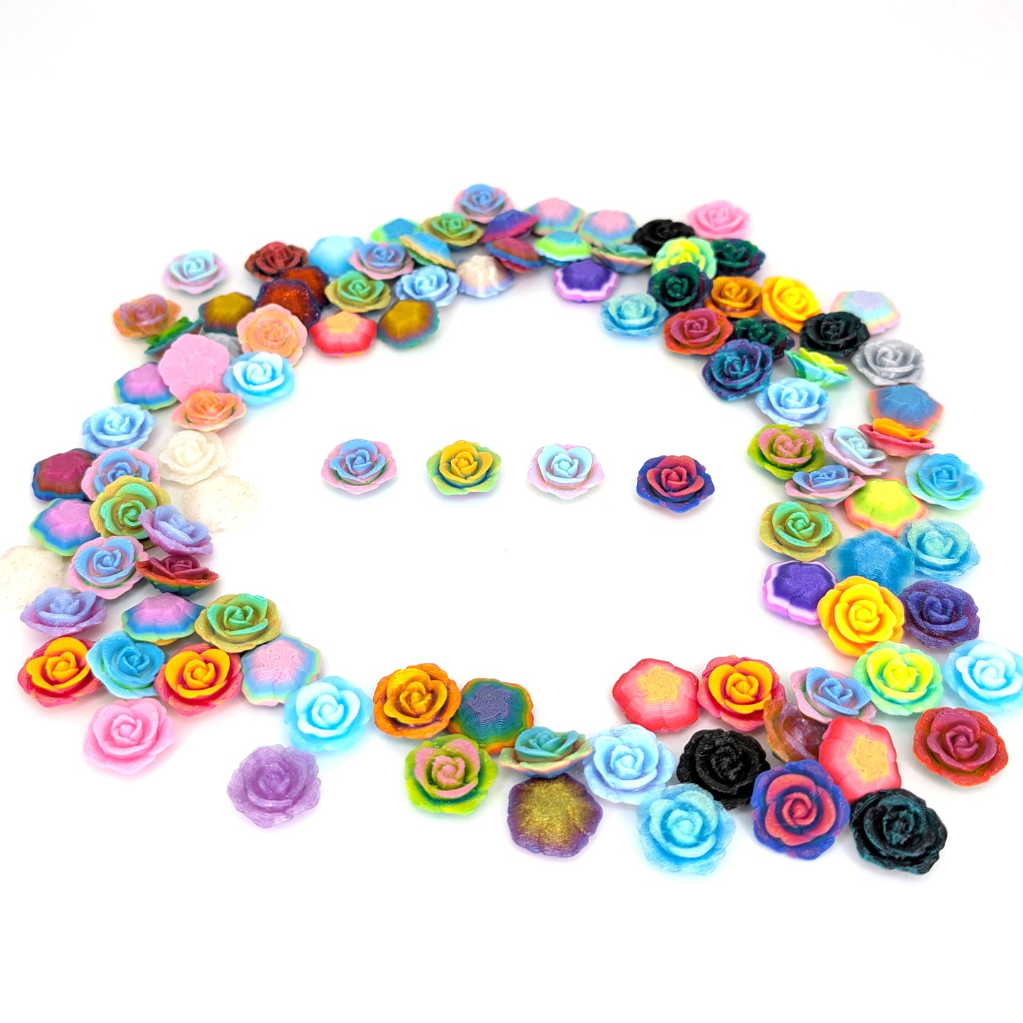 3D  Micro Roses