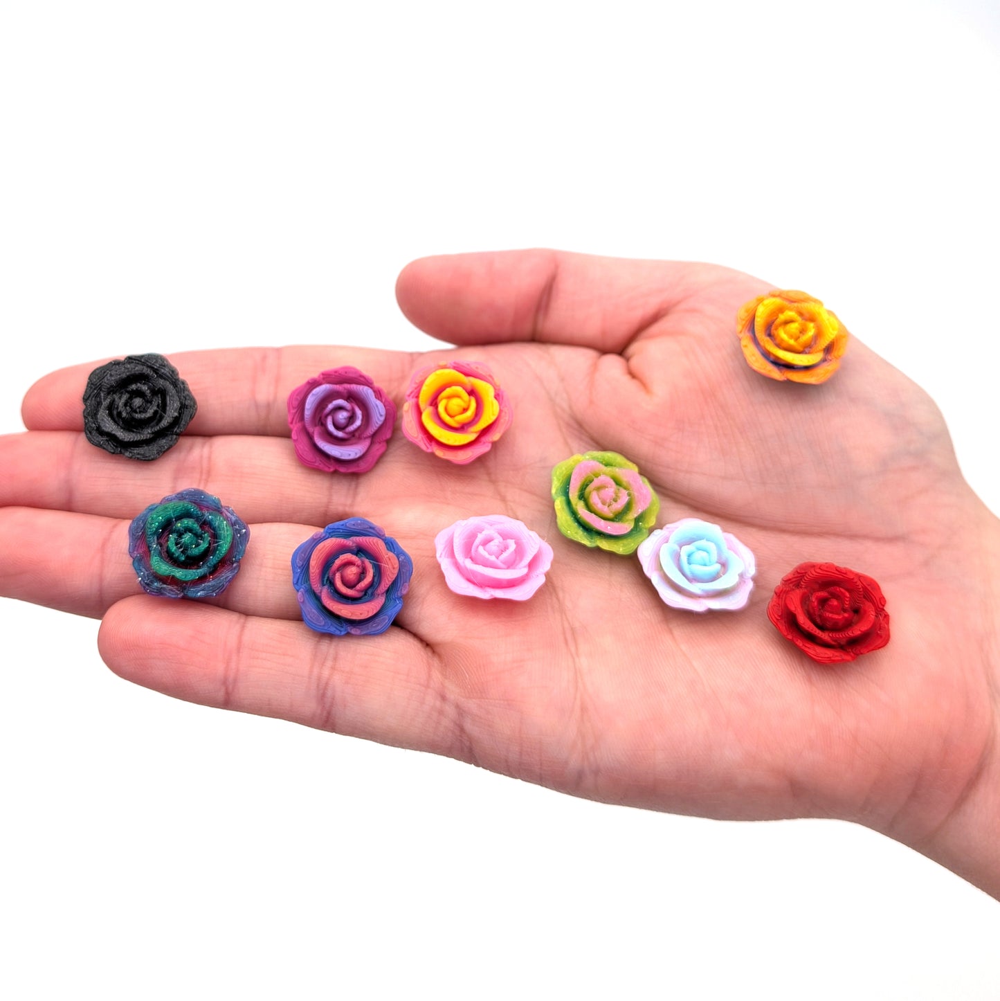 3D  Micro Roses
